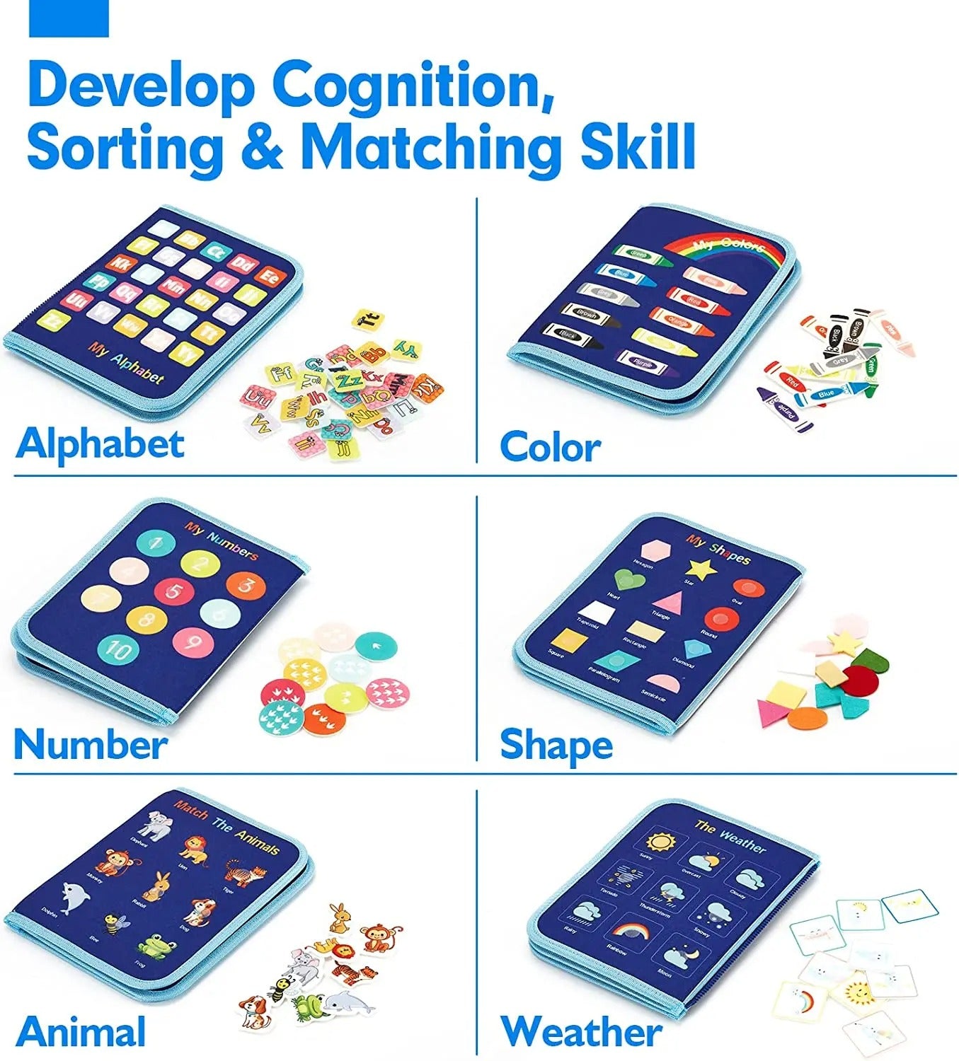 GadgetoPlay™ Toddler Activity Board