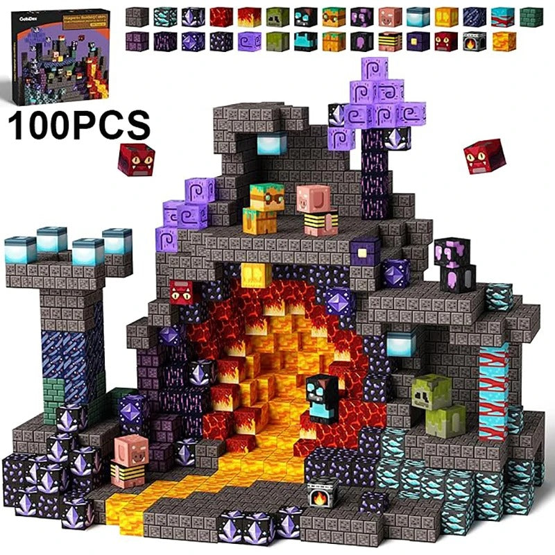 GadgetoPlay™ Magnetic Builder Tiles